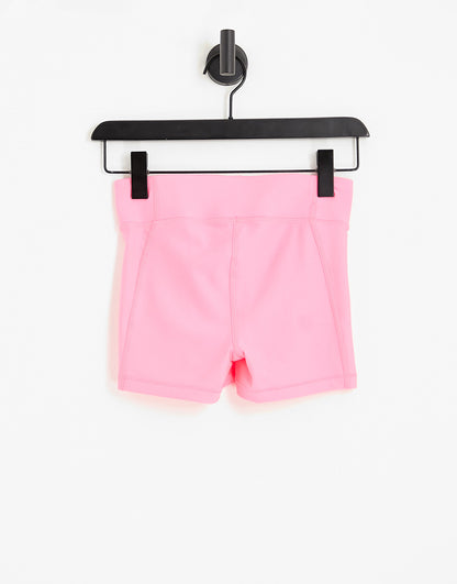 Under Armour Training mid rise booty shorts in pink