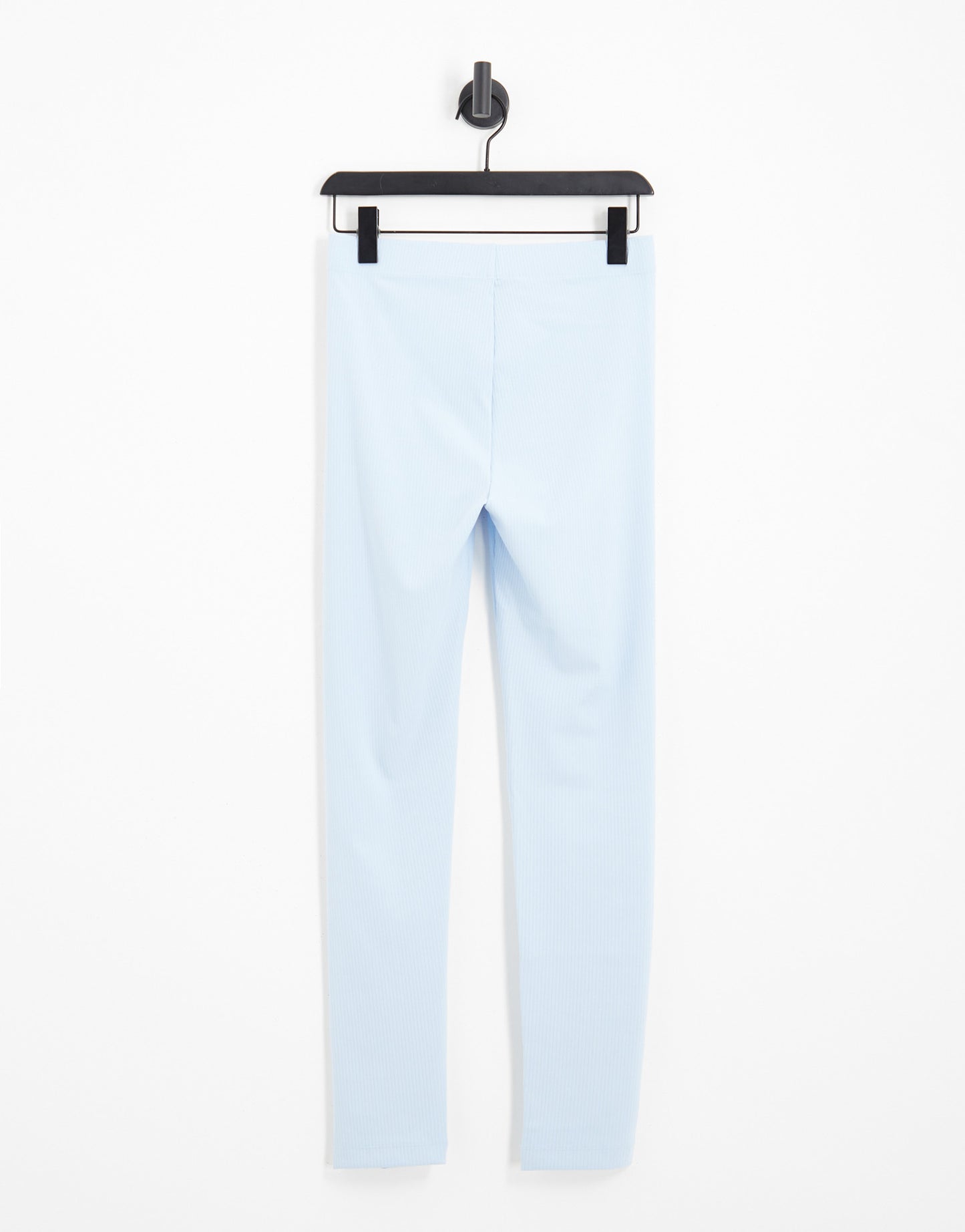 Tommy Jeans centre badge logo leggings in light blue