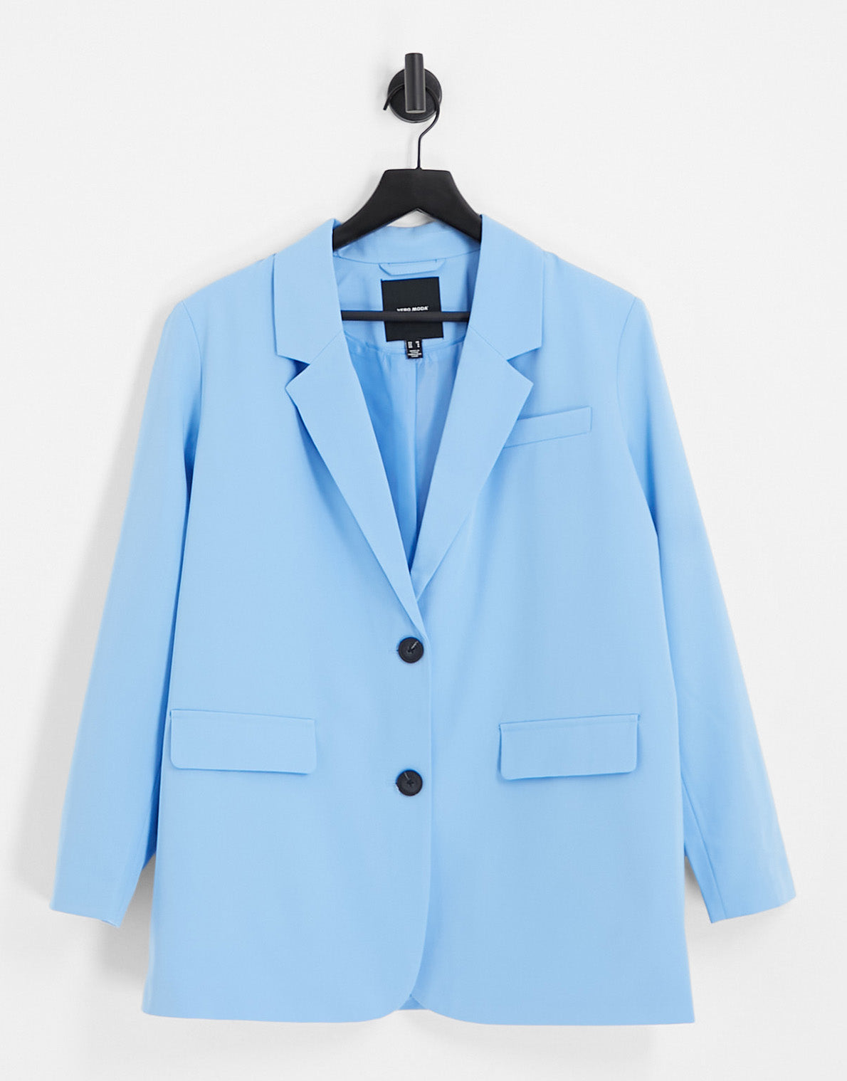 Vero Moda tailored oversized blazer co-ord in blue