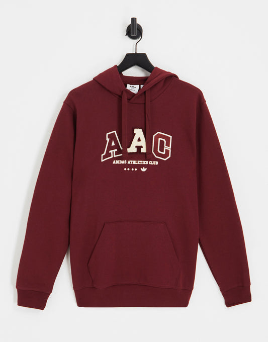 adidas Originals Rifta AAC collegiate logo sweatshirt in red