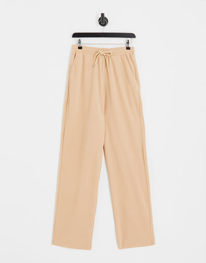 Sixth June pleated trousers in beige