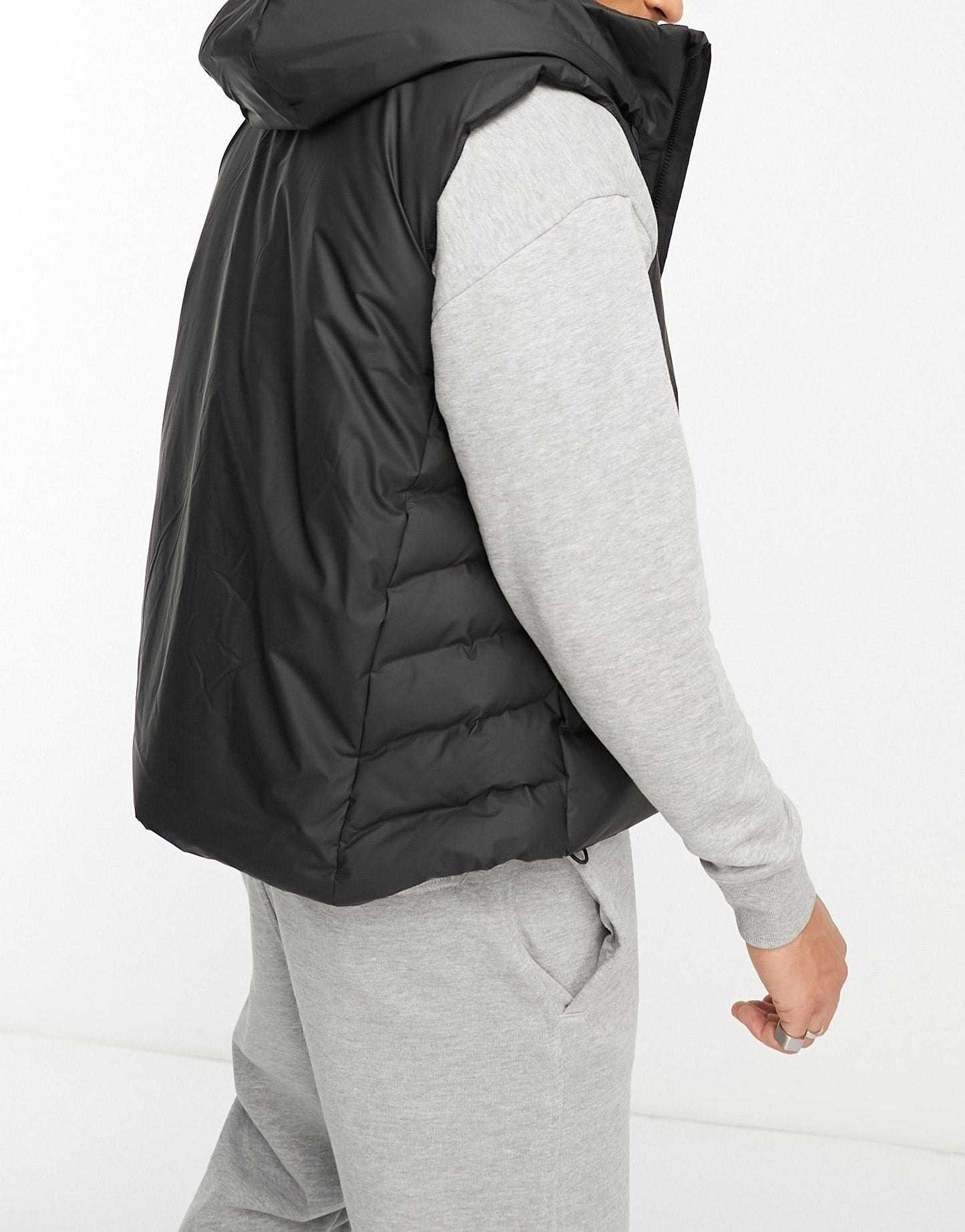 Rains Loop puffer gilet in black