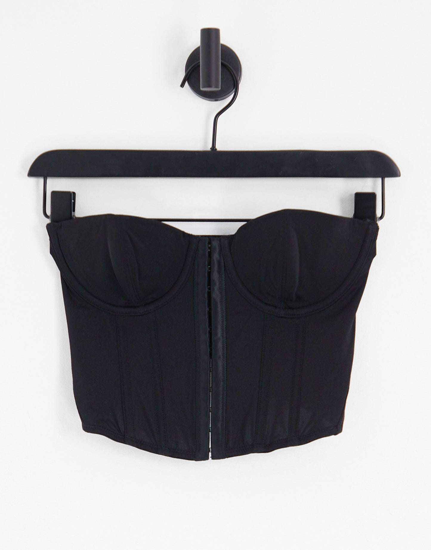 We Are We Wear corset bra in black