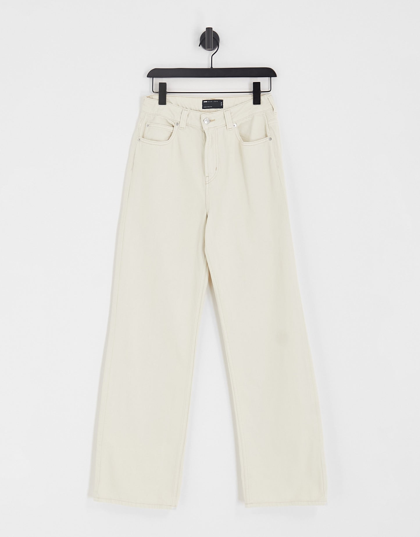 ASOS DESIGN dad jean in neutral