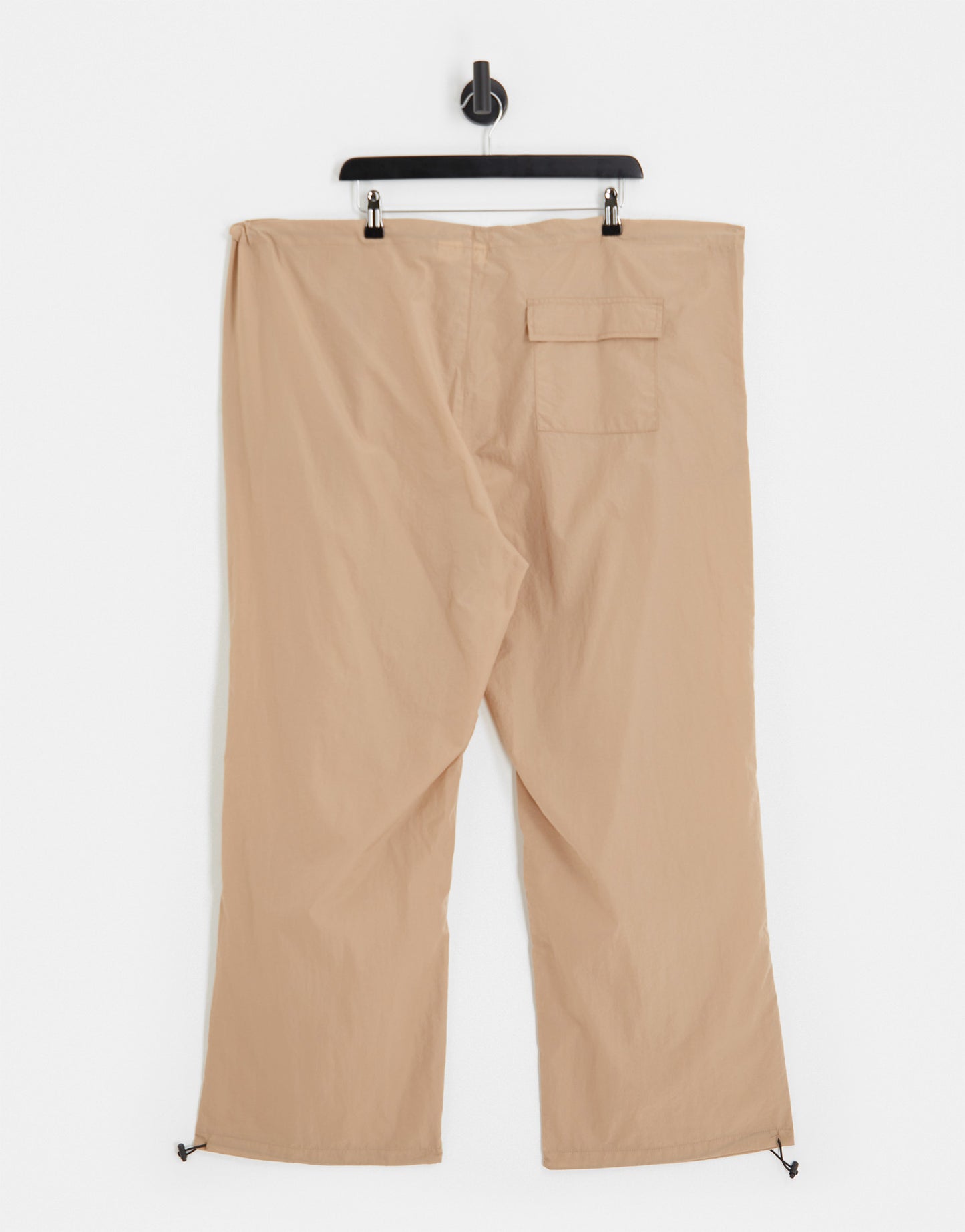 Noisy May Curve cargo trousers in beige