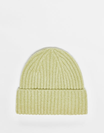 Weekday paul beanie in sage