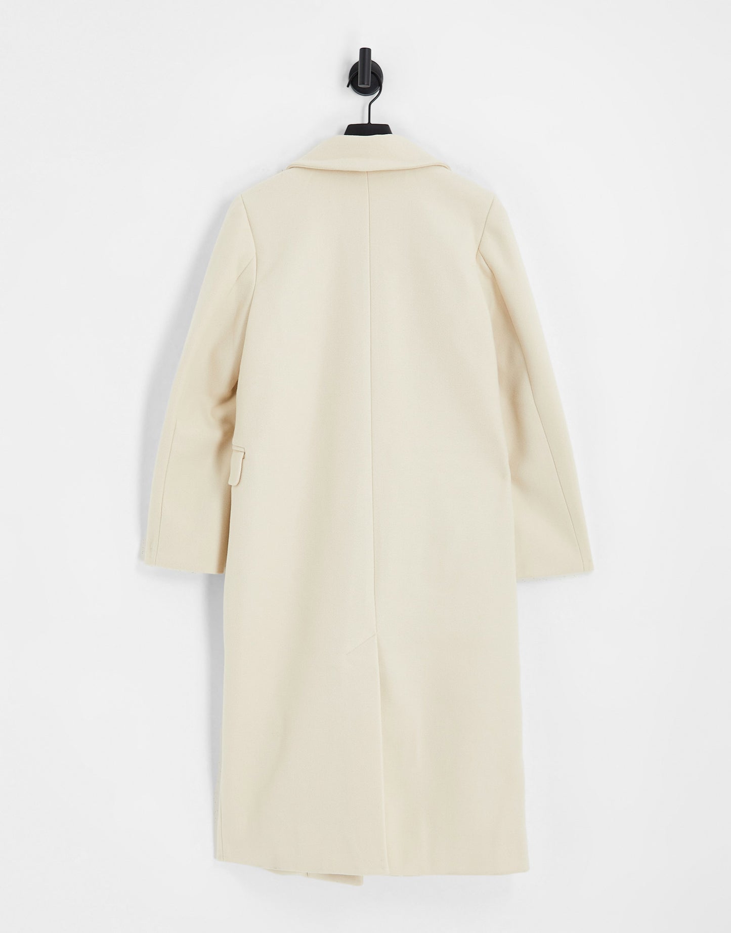 Weekday Daphne oversized formal coat in Cream