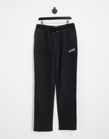 Guess Originals logo joggers in black