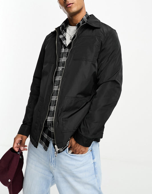 Bolongaro Trevor worker jacket in black