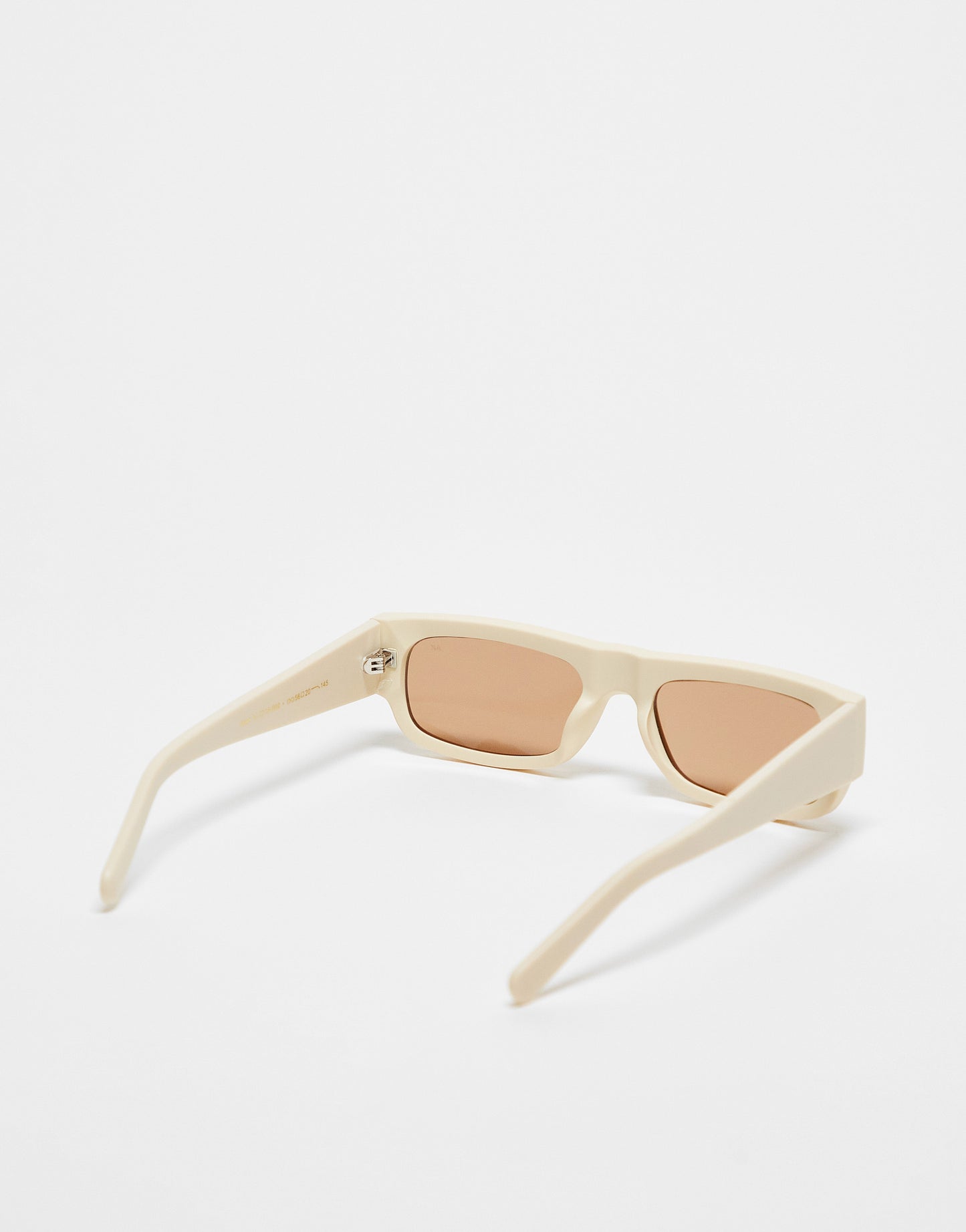 A.Kjaerbede Jean rectangle sunglasses in cream