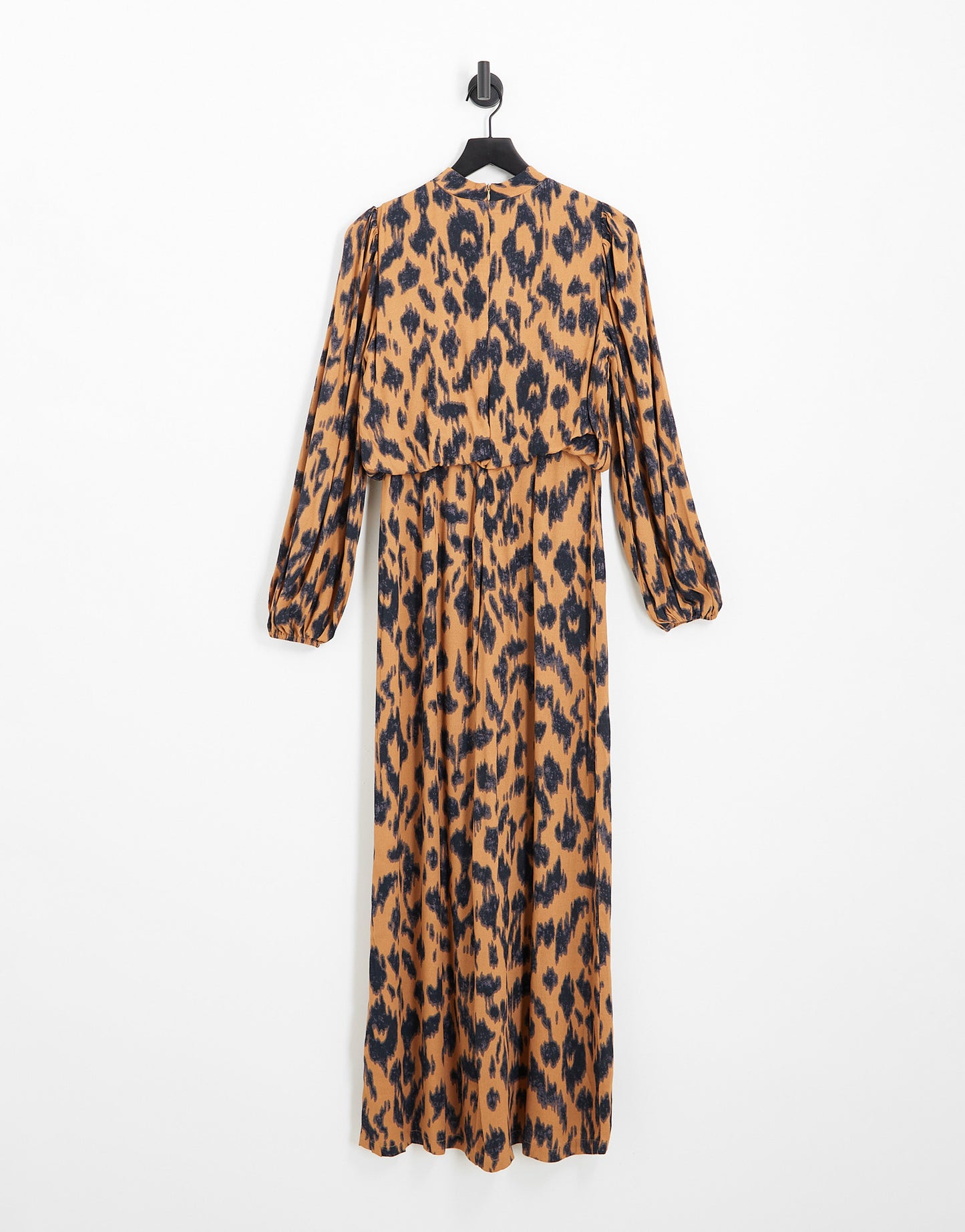 Never Fully Dressed wide leg jumpsuit in leopard print