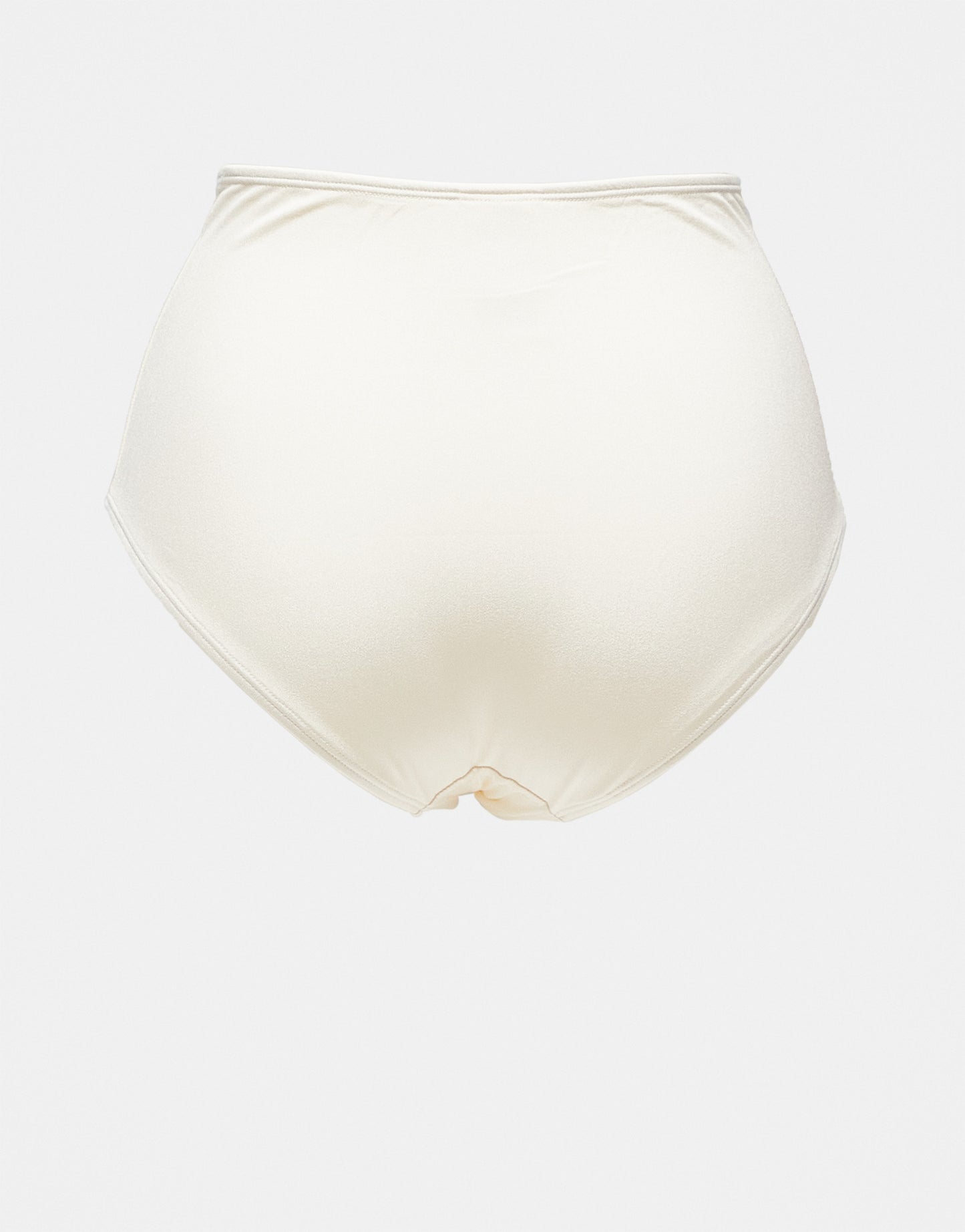 & Other Stories high waist bikini bottom in off white