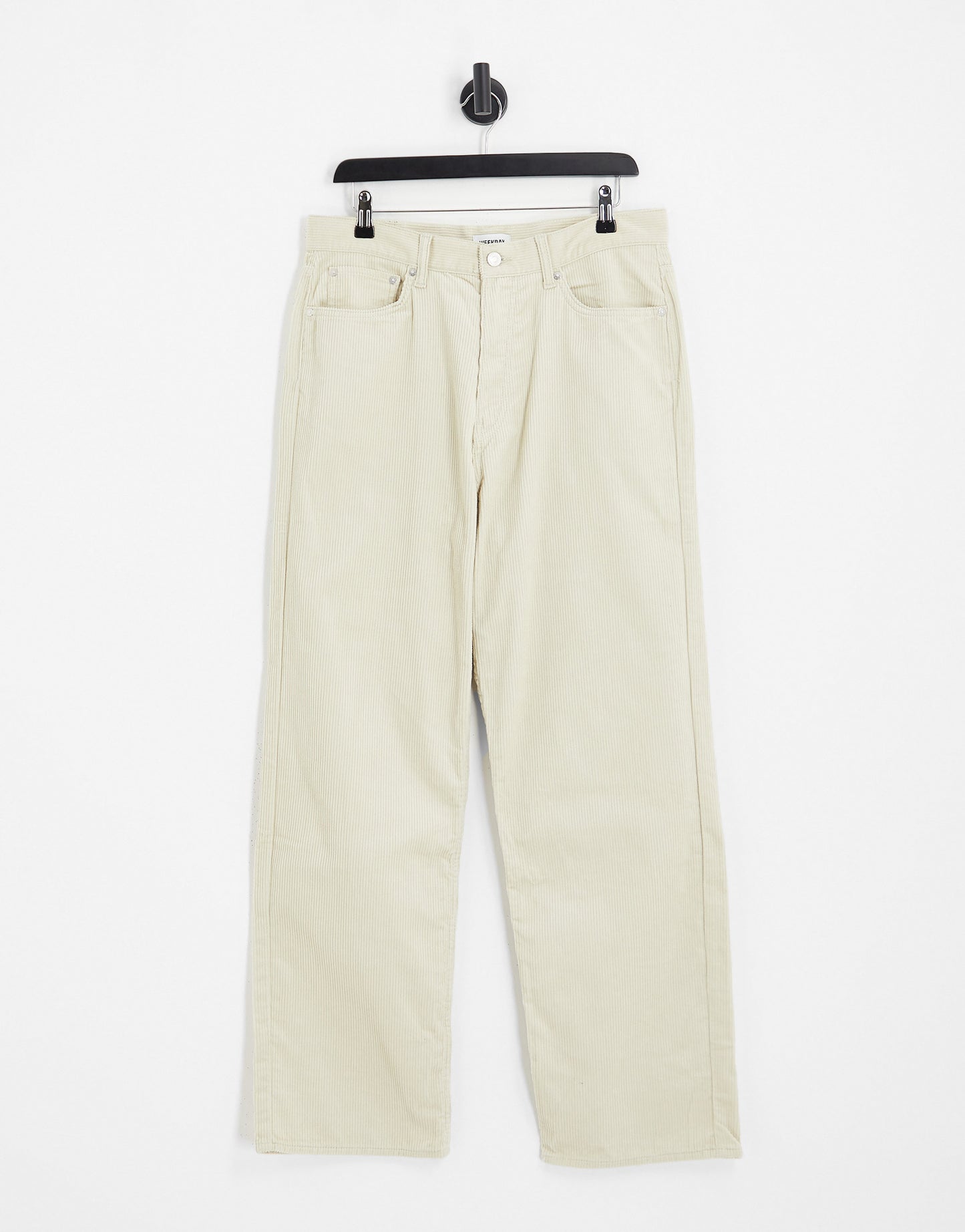 Weekday galaxy cord trousers in beige