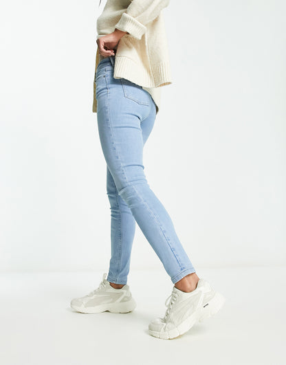 ASOS DESIGN ultimate skinny jeans in light blue