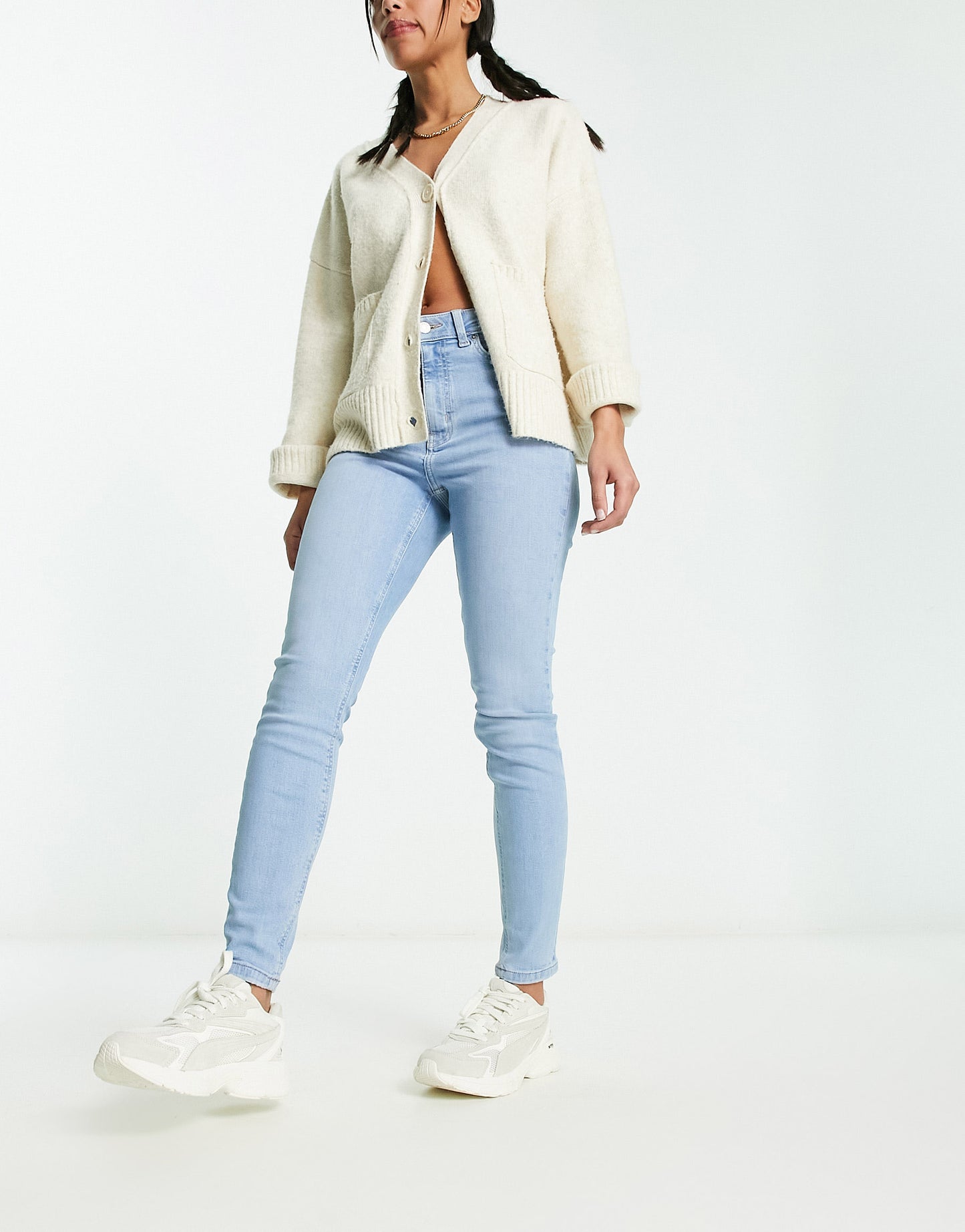 ASOS DESIGN ultimate skinny jeans in light blue