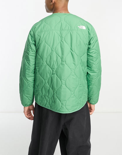 The North Face Ampato quilted liner jacket in green Exclusive at ASOS