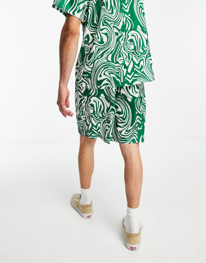 Sixth June beach shorts in green