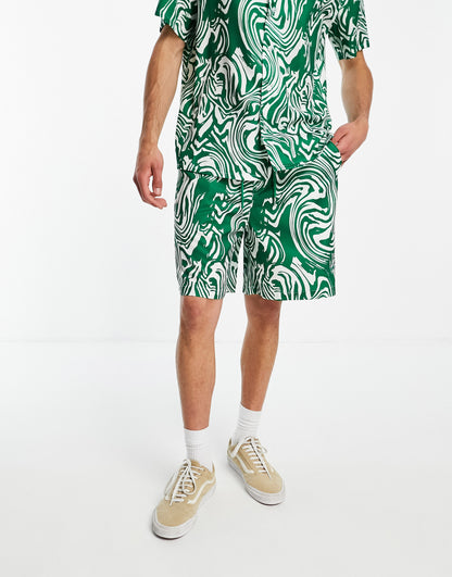 Sixth June beach shorts in green