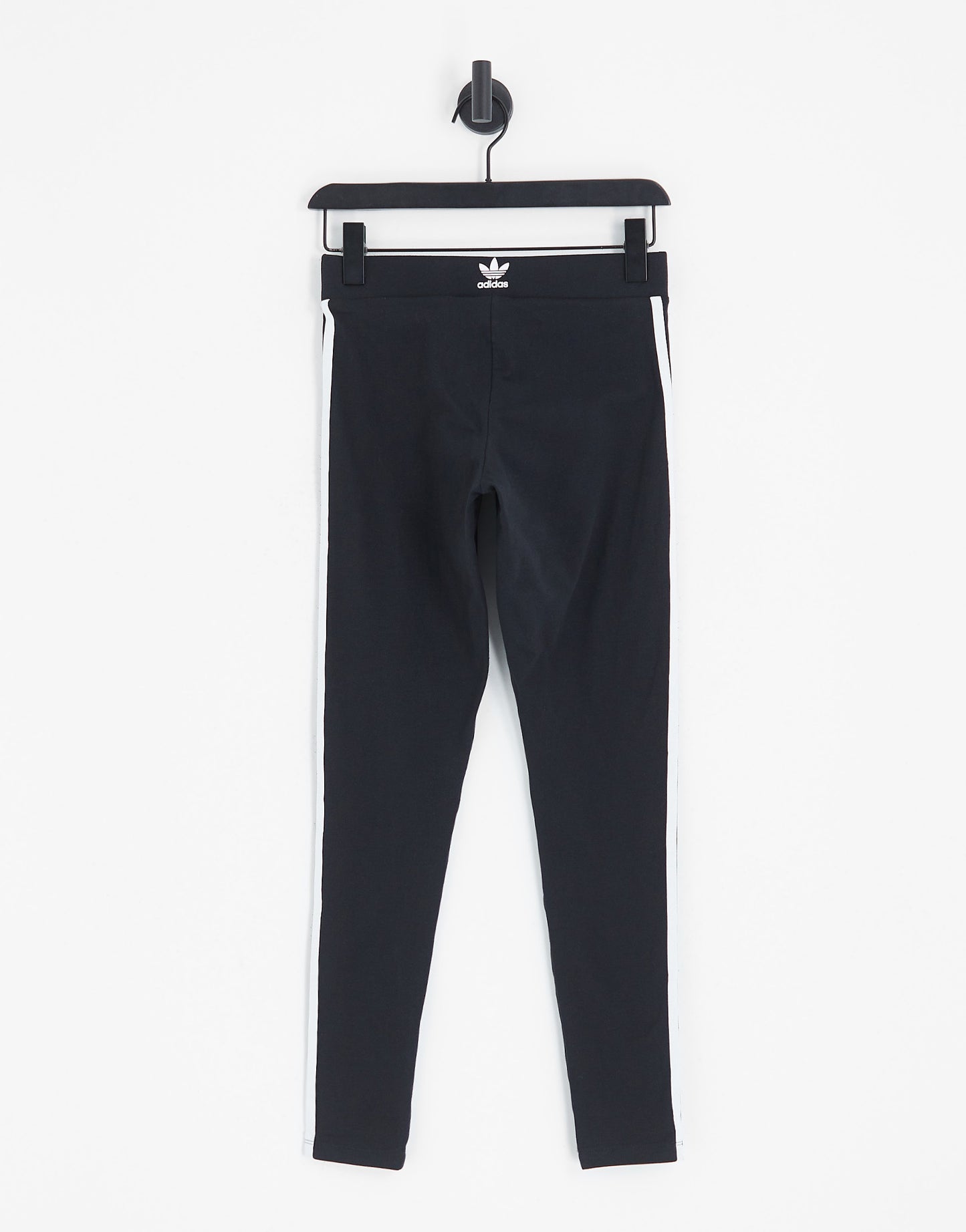 adidas Originals 3 stripe leggings in black