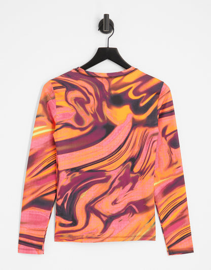 Vero Moda abstract top in multi