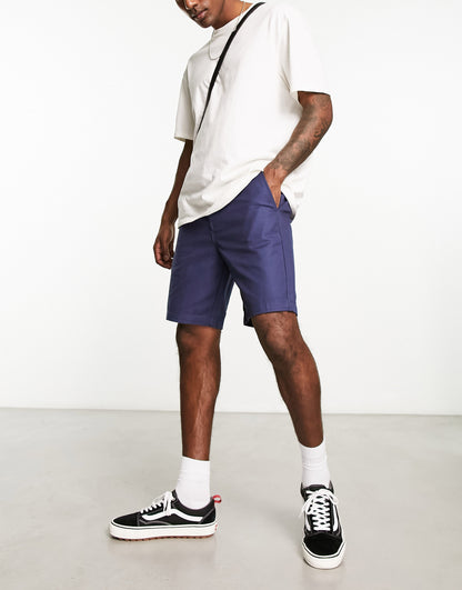 Dickies cobden chino shorts in navy