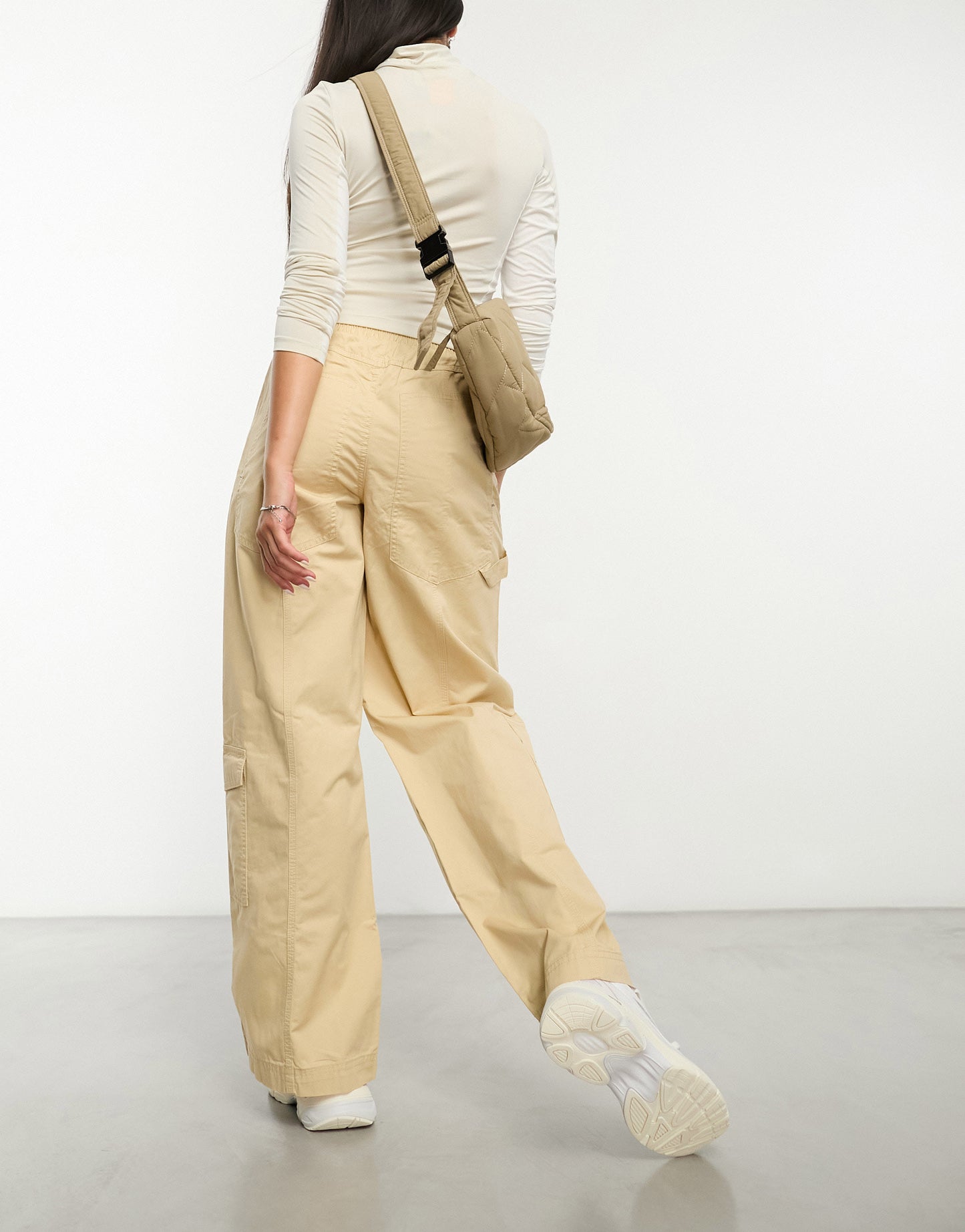 Cotton On cargo trousers in sand