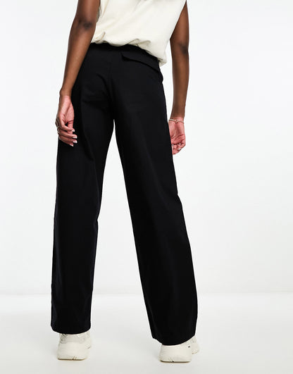 Dr Denim Donna trousers in black