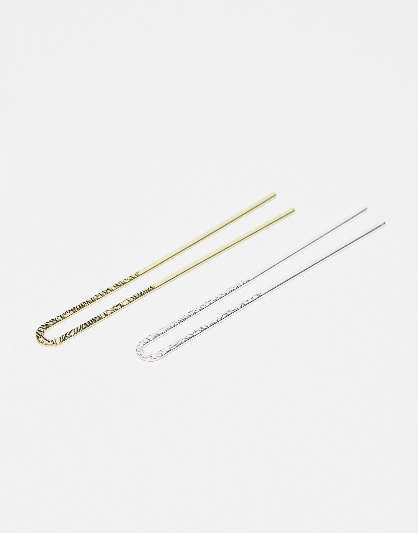 Easilocks Metallic Hair Pins 2 Pack - Gold & Silver