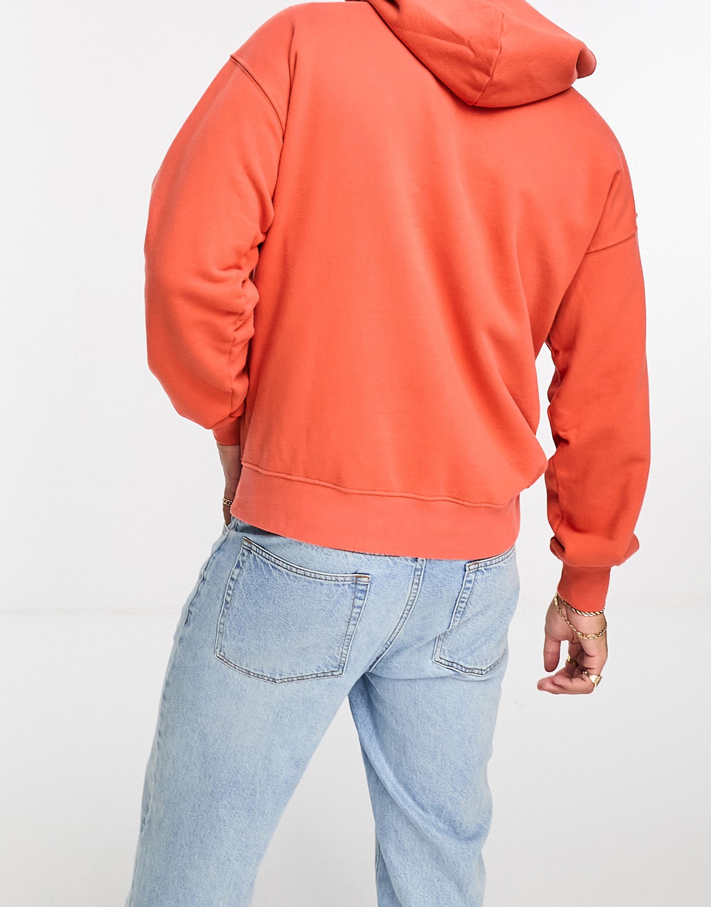 Levi's hoodie with small logo in burnt orange