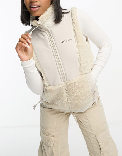 Columbia Hakatai gilet in stone