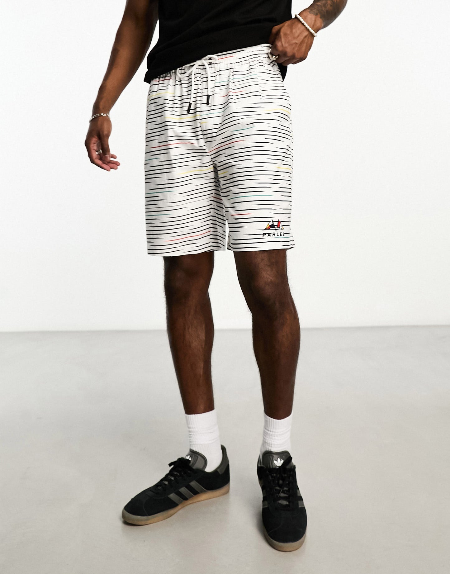 Parlez katouche shorts in white