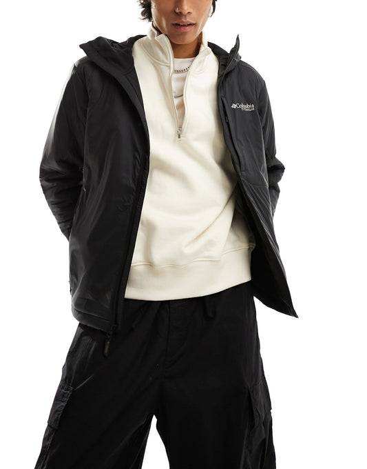 Columbia Silver Leaf Omni-HEAT insulated jacket in black