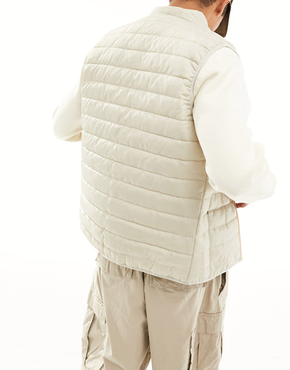 Soulstar lightweight gilet in stone