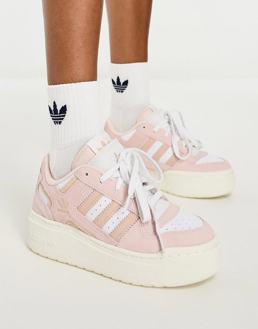 adidas Originals Forum XLG trainers in halo blush