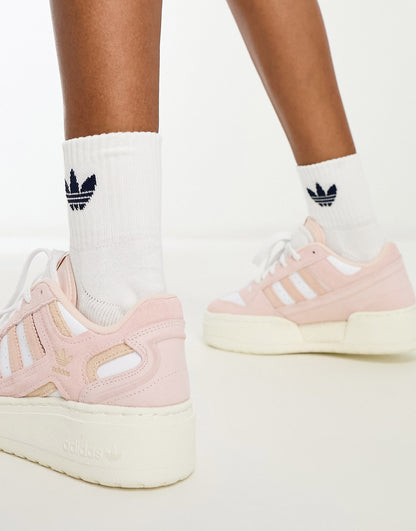 adidas Originals Forum XLG trainers in halo blush