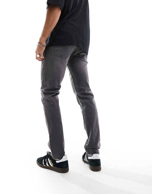 DTT stretch slim fit jeans in grey