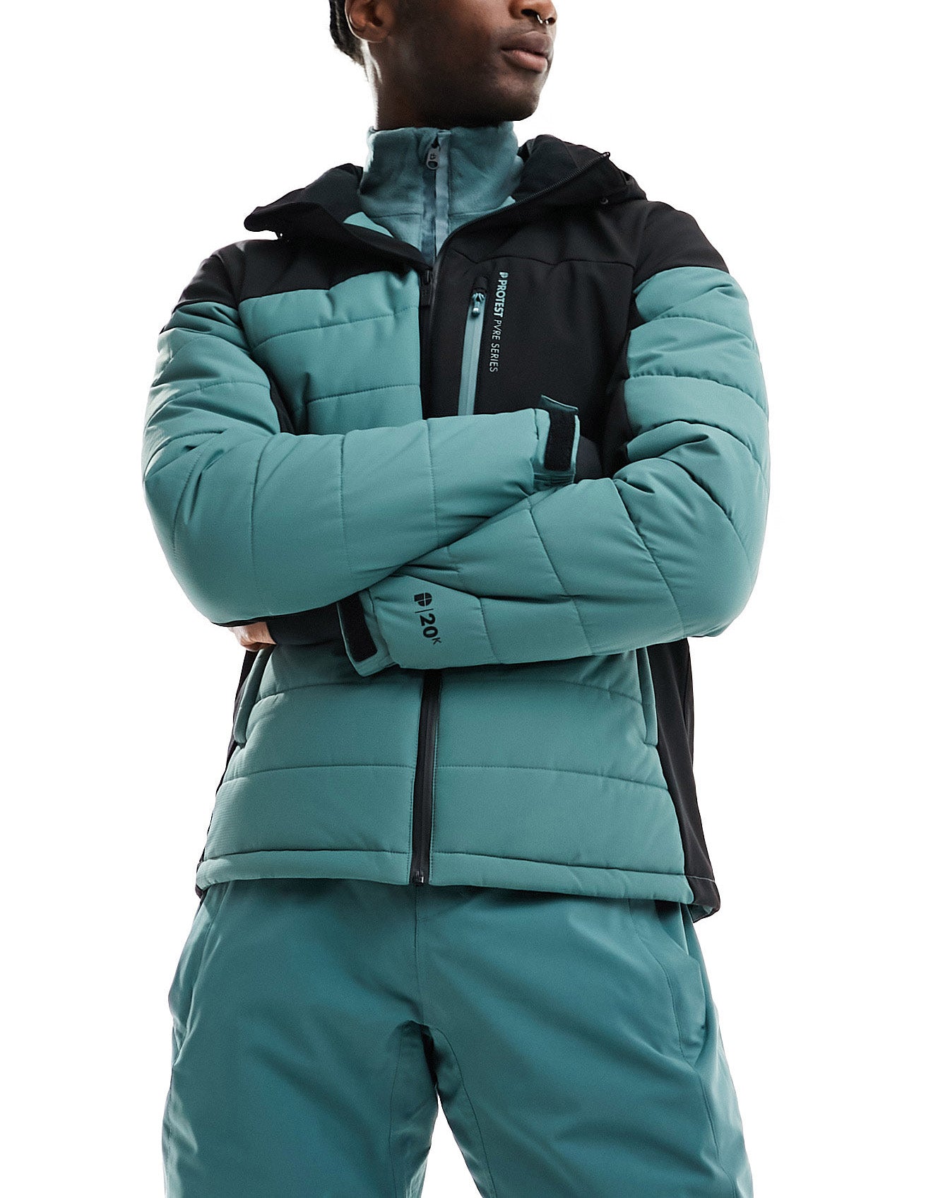 Protest Prtmount 23 ski jacket in teal