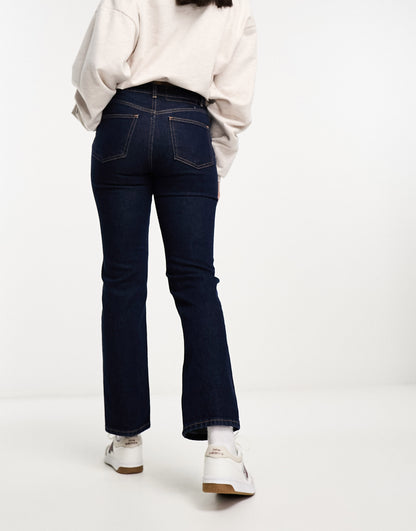 ASOS DESIGN slim straight jean in indigo wash