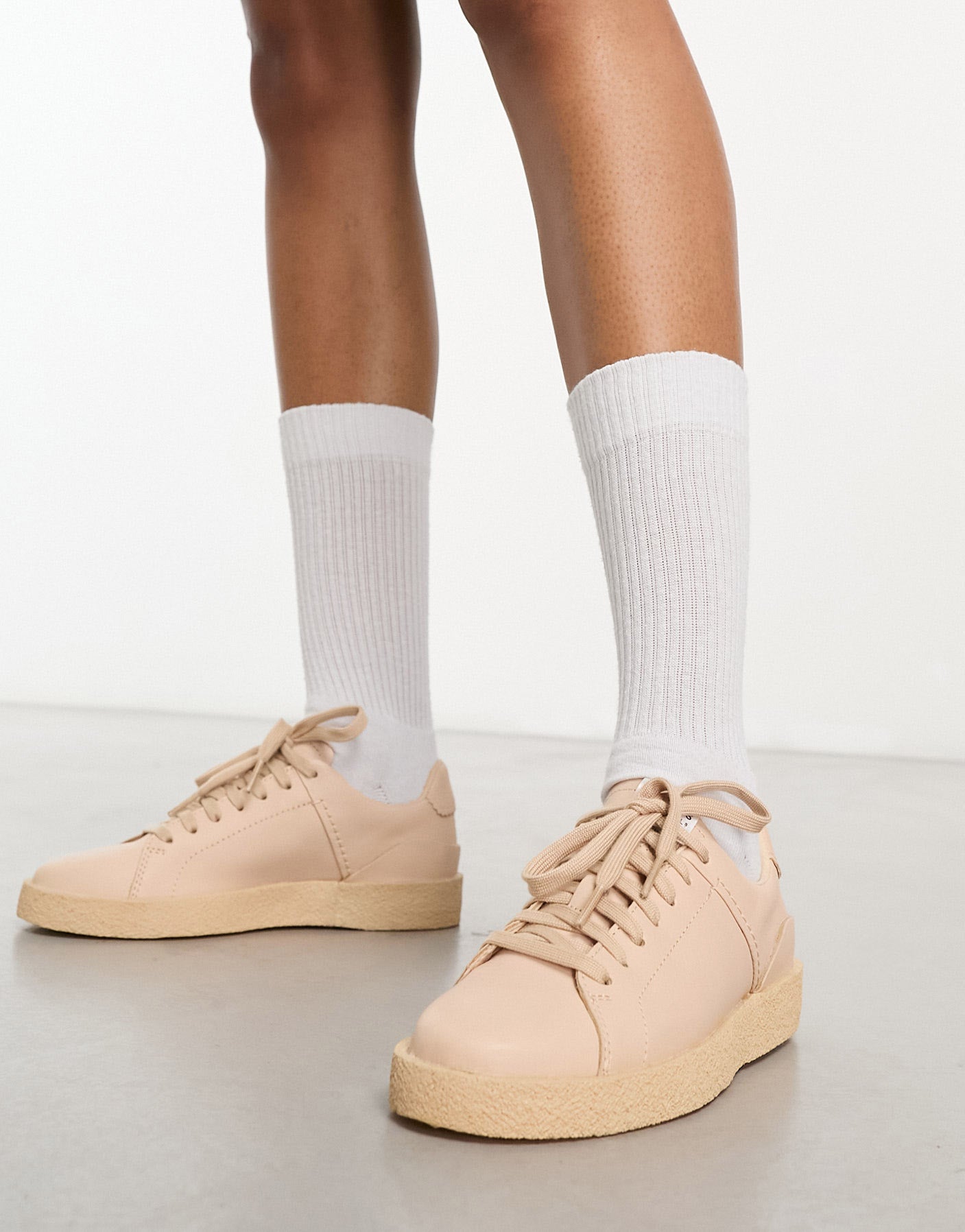 Clarks Originals Tormatch trainers in natural